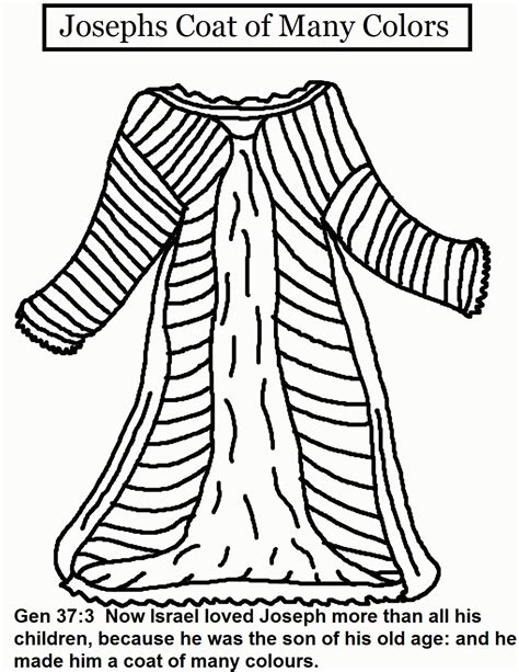 Printable Joseph Coat
